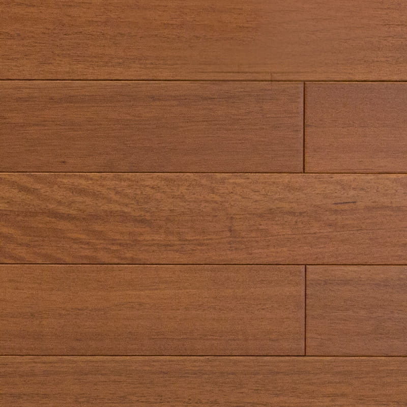 Sàn gỗ nguyên khối Kasai Walnut tông màu nâu sẫm mờ