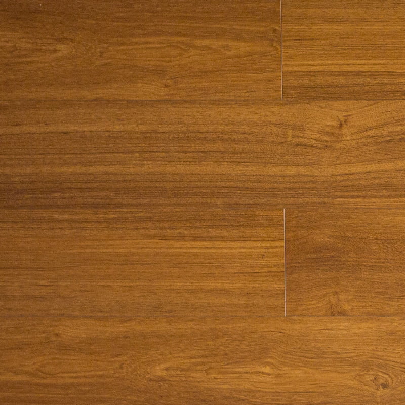 Sàn gỗ Teak màu vàng ấm nhiều lớp được cạo xước bằng tay Click (1220×196×15mm)